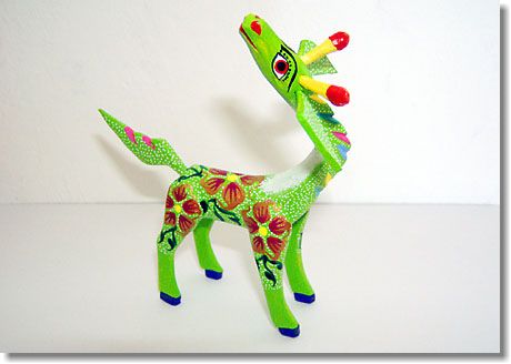 Alebrije Jirafa - Artesania Mexicana - Mexikanische Handwerkskunst (#1010)